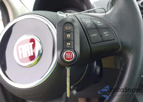 2017 Fiat 500 Lounge from USA, damaged, VIN 3C3CFFCR7HT671337